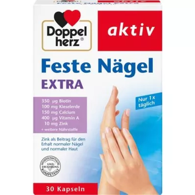 DOPPELHERZ Capsule Extra Unghie Salde, 30 pezzi