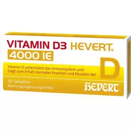 VITAMIN D3 HEVERT compresse da 4.000 U.I., 30 pz