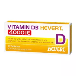 Vitamina D3 Hevert 4.000 UI compresse, 30 pz