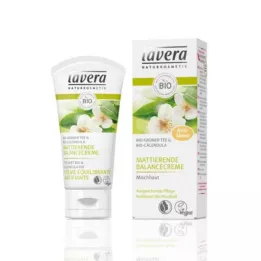 LAVERA crema equilibrante opacizzante al tè verde, 50 ml