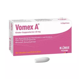 VOMEX A Supposte per bambini 40 mg, 5 pz