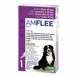 AMFLEE 402 mg soluzione spot-on per cani molto grandi 40-60 kg, 3 pz