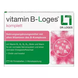 VITAMIN B-LOGES compresse complete rivestite con film, 60 pz