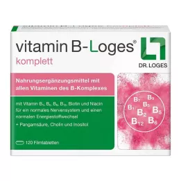 VITAMIN B-LOGES compresse complete rivestite con film, 120 pz
