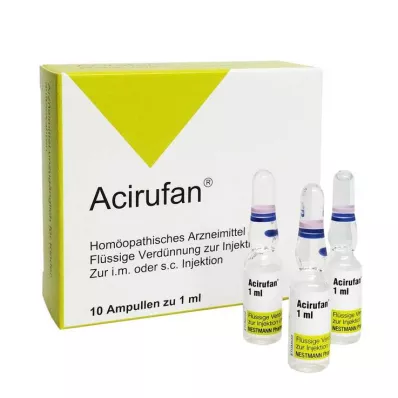 ACIRUFAN Fiale, 10 pz
