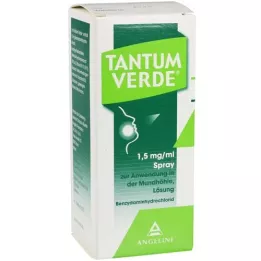 TANTUM VERDE 1,5 mg/ml spray per uso nella cavità orale, 30 ml