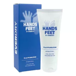 EVERDRY antibatterico Mani &amp; lozione per la cura dei piedi, 75 ml