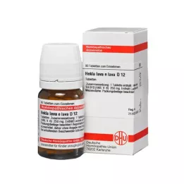 DHU Hekla lava e lava D 12 compresse, 80 pz