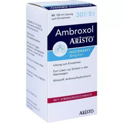 AMBROXOL Aristo sciroppo per la tosse 30 mg/5 ml Soluzione orale, 100 ml