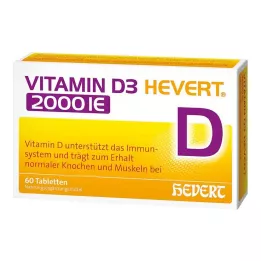 Vitamina D3 Hevert 2.000 UI compresse, 60 pz