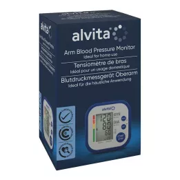 ALVITA Misuratore di pressione arteriosa per la parte superiore del braccio, 1 pz