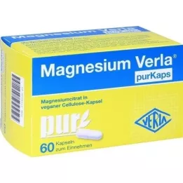 MAGNESIUM VERLA PurKaps capsule vegane per uso orale, 60 pezzi