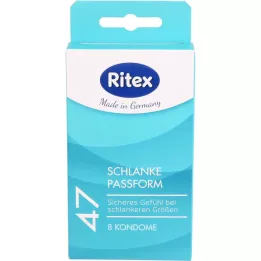 RITEX 47 preservativi, 8 pezzi