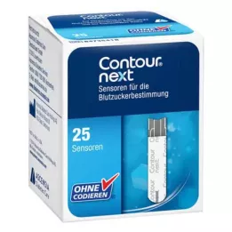 CONTOUR Strisce reattive Next Sensors, 1X25 St