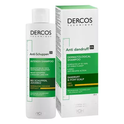 VICHY DERCOS Shampoo antiforfora per cuoio capelluto secco, 200 ml