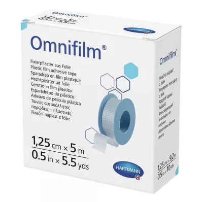 OMNIFILM Foglio di gesso di fissaggio 1,25 cm x 5 m, 1 pz