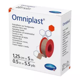OMNIPLAST Gesso di fissaggio filo tessile 1,25 cm x 5 m, 1 pz