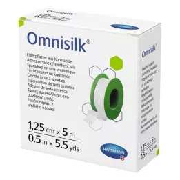 OMNISILK Gesso di fissaggio in seta artificiale 1,25 cmx5 m, 1 pz