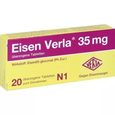 EISEN VERLA compresse rivestite da 35 mg, 20 pezzi