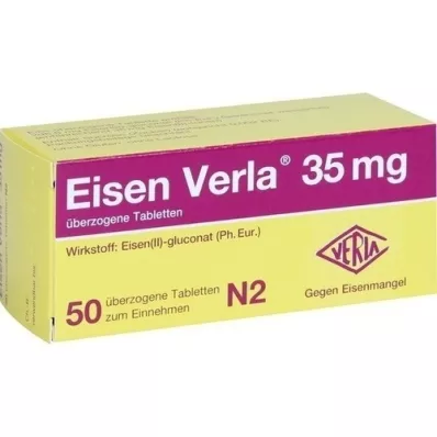 EISEN VERLA compresse rivestite da 35 mg, 50 pz
