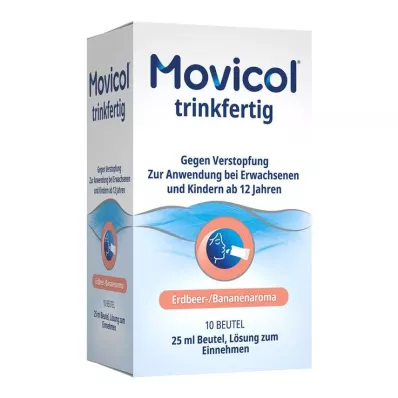MOVICOL bustina pronta da bere da 25 ml Soluzione orale, 10 pz MOVICOL bustina pronta da bere da 25 ml Soluzione orale, 10 pz