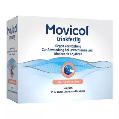 Movicol® pronto da bere bustina soluzione orale da 25 ml, 30 pz Movicol® pronto da bere bustina soluzione orale da 25 ml, 30 pz