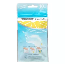 MEDCOAT Gel di ausilio alla deglutizione, 10 pz