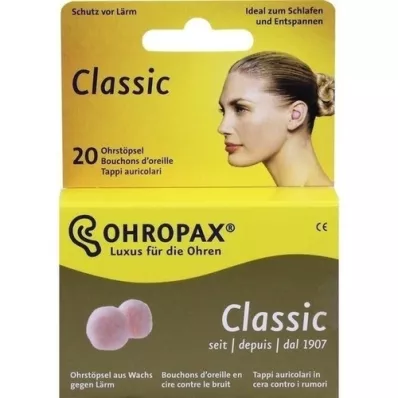 OHROPAX Tappi per orecchie classici, 20 pezzi