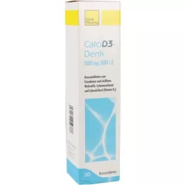 CALCI D3-Denk 1.000 mg/880 U.I. Compresse effervescenti, 20 pz