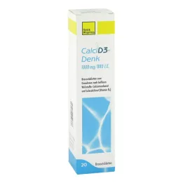 CALCI D3-Denk 1.000 mg/880 U.I. Compresse effervescenti, 20 pz