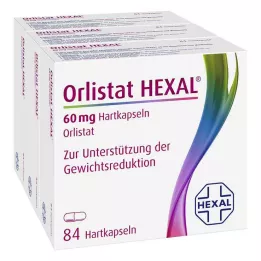 ORLISTAT HEXAL 60 mg capsule rigide, 3X84 pc