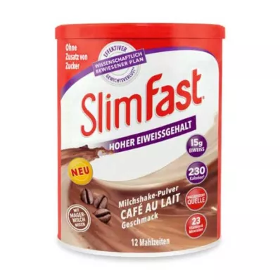 SLIM FAST Cafe au Lait in polvere, 438 g