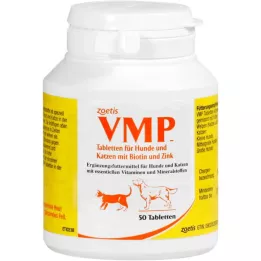 VMP Compresse di cibo supplementare per cani/gatti, 50 pz