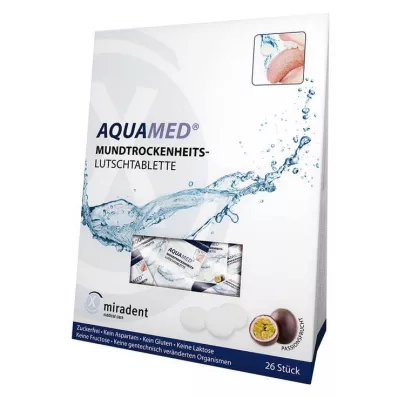 MIRADENT Aquamed pastiglie per la bocca secca, 60 g