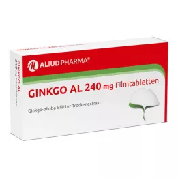 GINKGO AL 240 mg compresse rivestite con film, 60 pezzi
