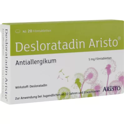 DESLORATADIN Aristo 5 mg compresse rivestite con film, 20 pz