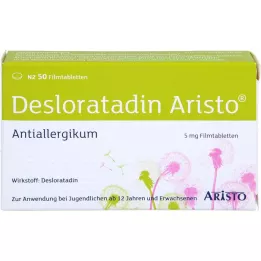 DESLORATADIN Aristo 5 mg compresse rivestite con film, 50 pz