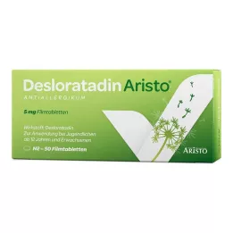 DESLORATADIN Aristo 5 mg compresse rivestite con film, 50 pz