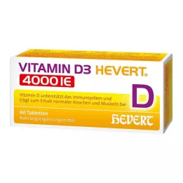 VITAMIN D3 HEVERT compresse da 4.000 U.I., 60 pz