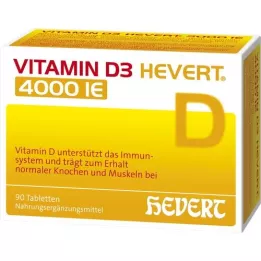 VITAMIN D3 HEVERT compresse da 4.000 U.I., 90 pz