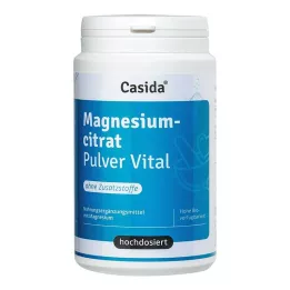 Polvere vitale di citrato di magnesio, 200 g