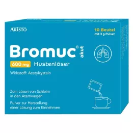 BROMUC espettorante per la tosse acuta da 600 mg Plv.z.H.e.L.z.Einn., 10 pz