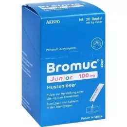 BROMUC akut Junior 100 mg espettorante per la tosse P.H.e.L.z.E., 20 pz
