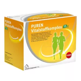 PUREN Bustina di complesso di sostanze vitali a 15 g di granulato, 30 pz
