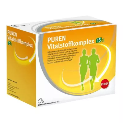 PUREN Bustina di complesso di sostanze vitali a 15 g di granulato, 30 pz