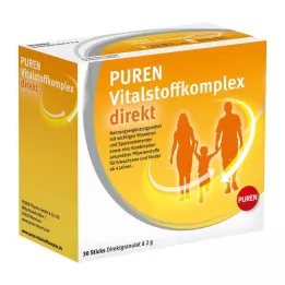 PUREN Granuli diretti del complesso di sostanze vitali, 30 pz