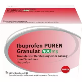 IBUPROFEN PUREN Granuli 400 mg per la preparazione di una soluzione da somministrare, 50 pz
