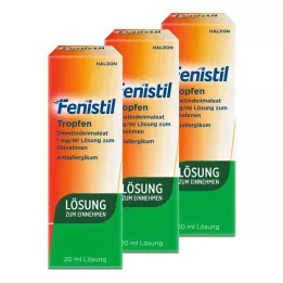 FENISTIL Gocce, 3X20 ml