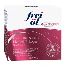 FREI ÖL Trattamento notte anti-age Hyaluron Lift, 50 ml