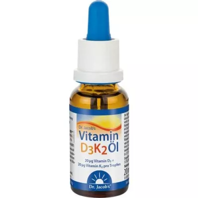 VITAMIN Olio D3K2 gocce Dr.Jacob, 20 ml